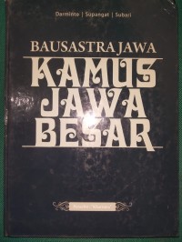 Bausastra Jawa  [Kamus Jawa Besar]