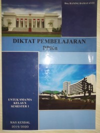 Diktat Pembelajaran PPKn Kelas X Semester 1