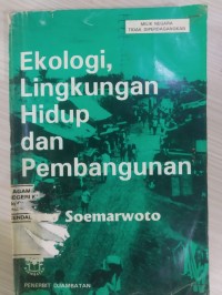 Ekologi,Lingkungan Hidup dan Pembangunan