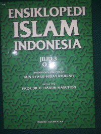 Ensiklopedi Islam Indonesia Jilid 3