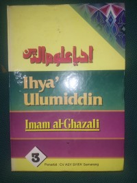 Ihya' Ulumiddin Juz 3