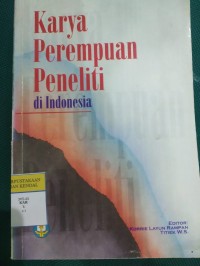 Karya Perempuan Peneliti di Indonesia