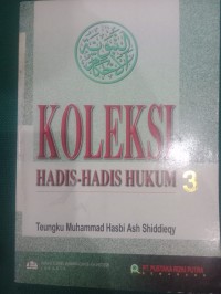 Koleksi Hadis-Hadis Hukum Jilid 3