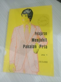 Pelajaran Menjahit Pakaian Pria