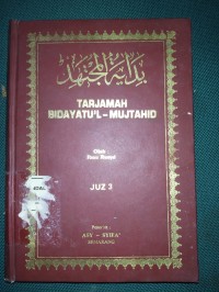 Tarjamah Bidayatul-Mujtahid Juz 3